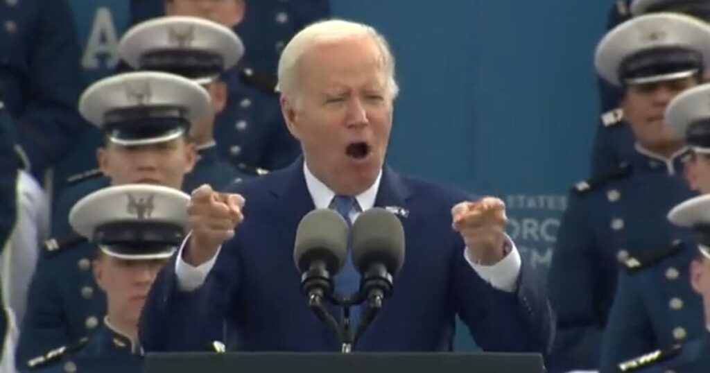 Joe Biden Passionately Advocates for Diversity at Air Force Graduation: That's Why We're Strong! That's Why We're Who We Are! (Video)