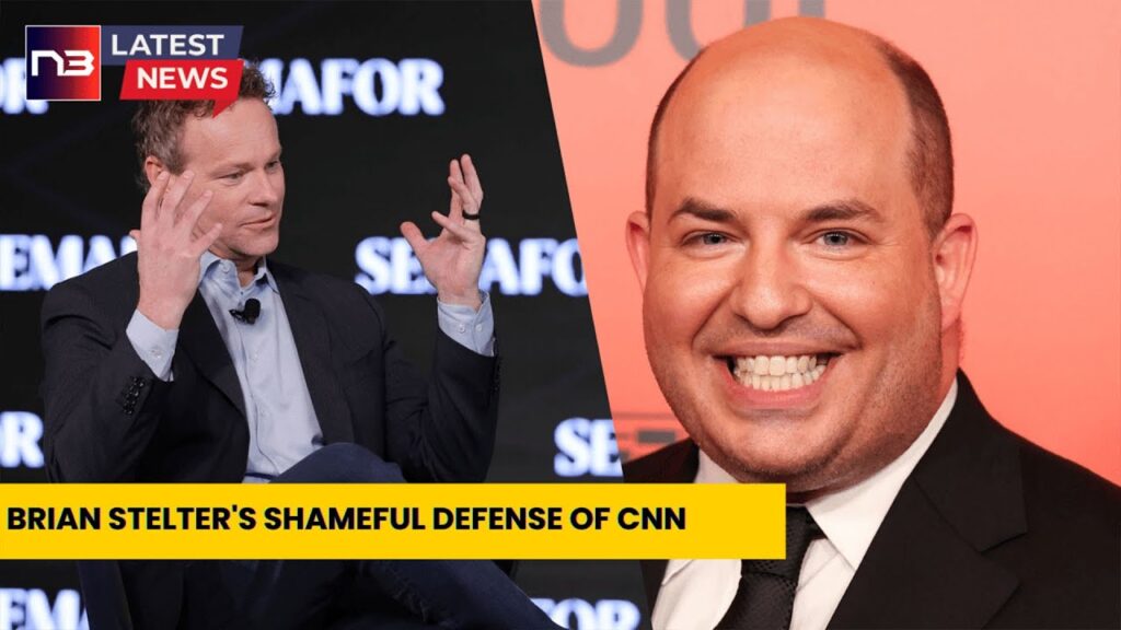 SHOCKING! CNN's Defense Exposed by Brian Stelter - You Won't Believe What He Said!