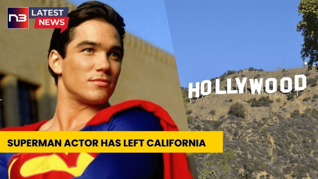 Superman Flees! Dean Cain Abandons California's Soaring Crime and Taxes