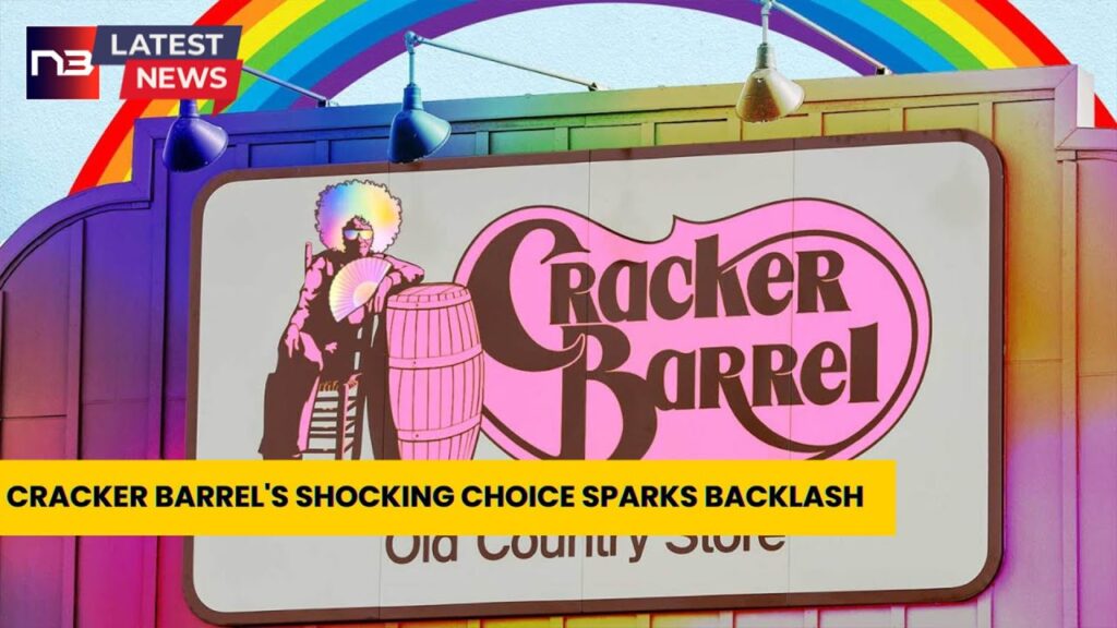 SHOCKING: Cracker Barrel's Betrayal Sparks Outrage and Boycott - Rainbow Rocking Chair in Question!