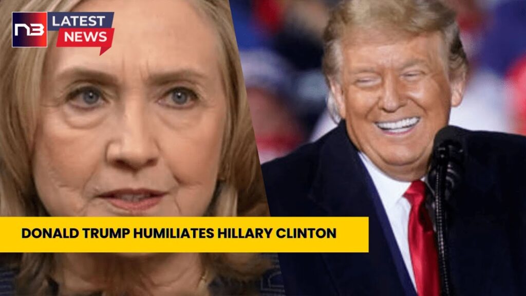 Trump's Epic Takedown Silences Irrelevant Hillary Clinton, Proving Her Complete Irrelevance!