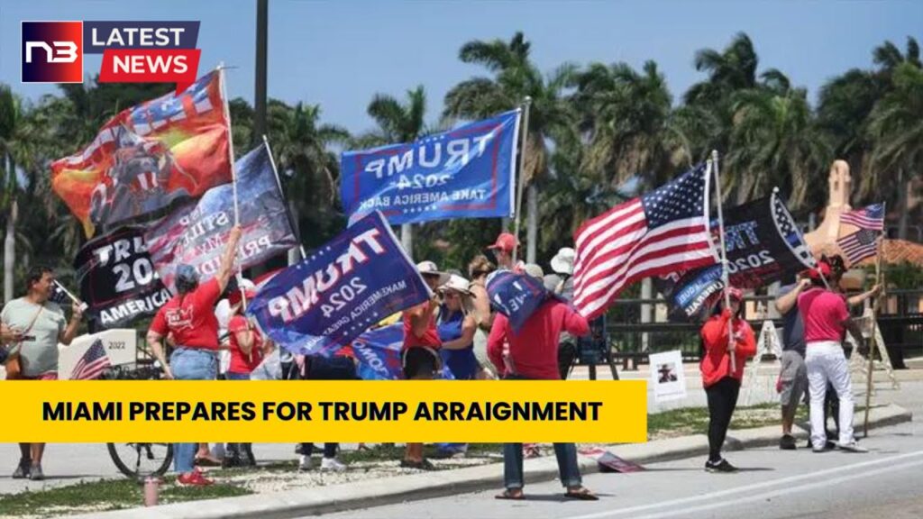 High Alert in Miami: Law Enforcement Gears Up for Trump's Court Appearance!