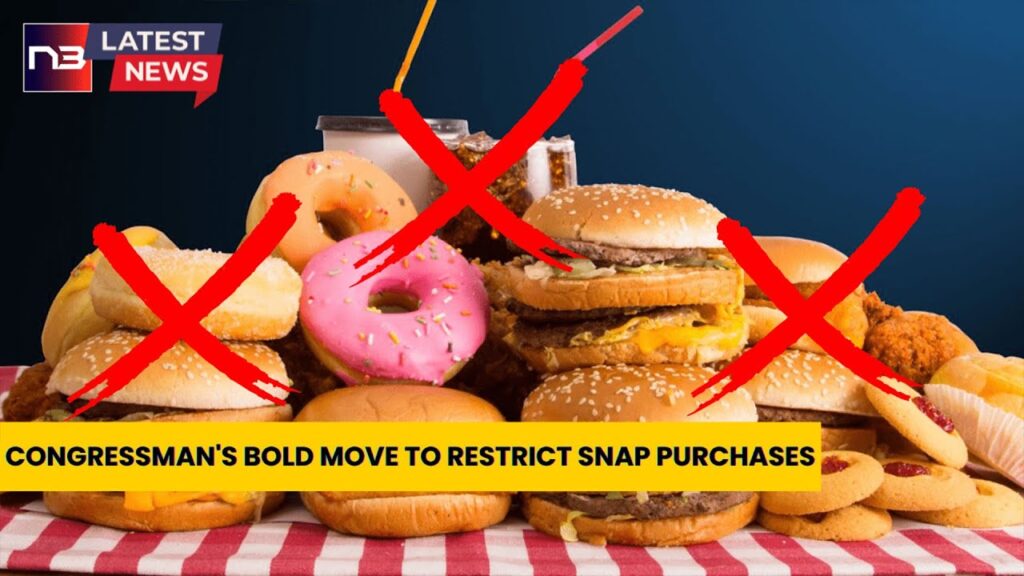 SHOCKING: GOP Lawmaker Unveils Bill to Ban Junk Food from SNAP Program!