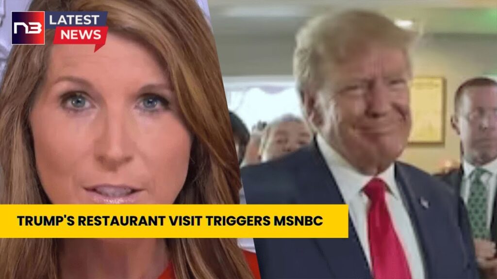 SHOCKING: MSNBC's Nicole Wallace loses it over Trump's restaurant visit