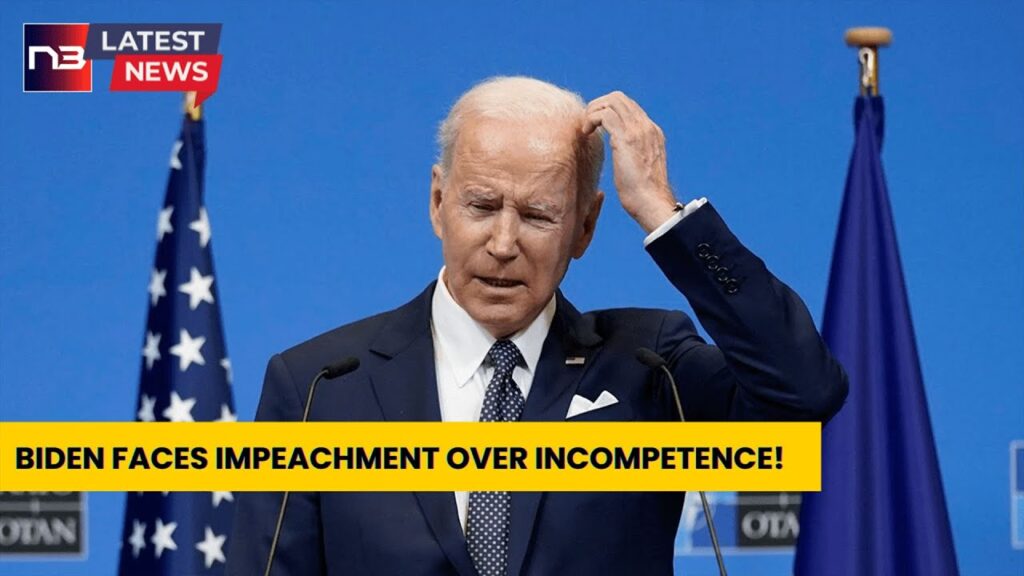 Impeachment Articles Filed Against Incompetent Biden!