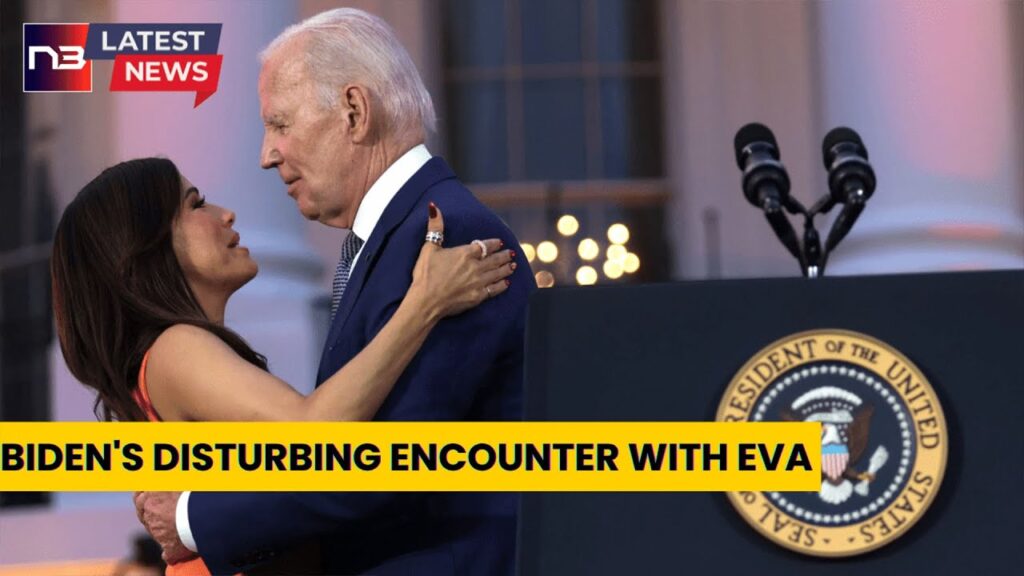 Biden Oversteps Boundaries with Eva Longoria at White House! Shocking Details Revealed!
