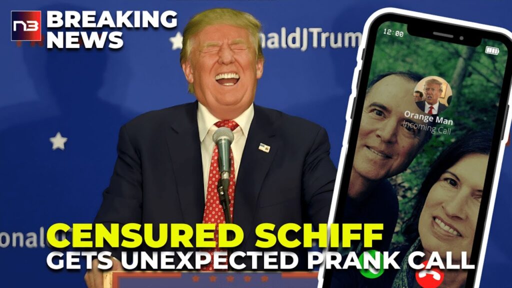 Trump's Unmistakable Voice Shakes the Nation Once More with Hilarious Schiff Prank Call!