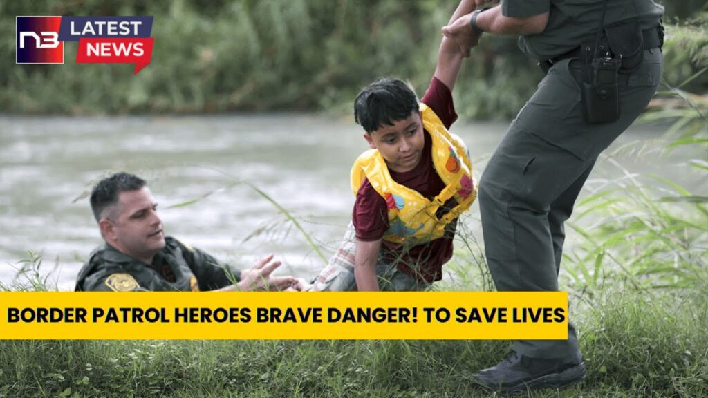 Heroic Agents Defy Danger in the Rio Grande, Performing Thrilling Rescues of Desperate Migrants!