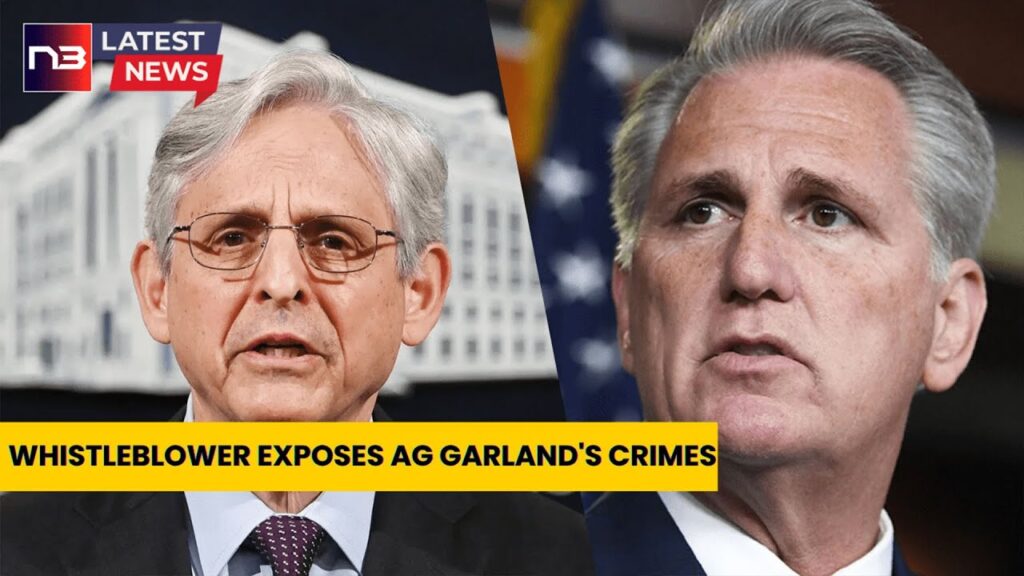 McCarthy's Impeachment Threat to Garland Amid Whistleblower Storm on Biden Family
