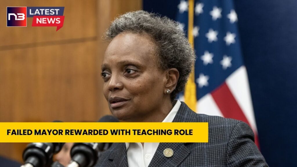 Failed Chicago Mayor Lori Lightfoot Lands New Gig after Running the Windy City into the Ground