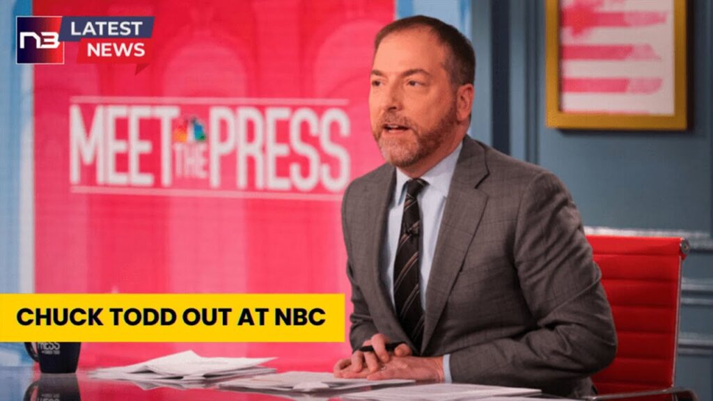 Unbelievable Shakeup: Chuck Todd Booted from NBC - Shocking Replacement Revealed!
