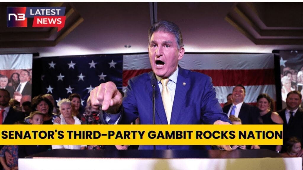 Unprecedented Move! Manchin's Potential 2024 Third-Party Run Sparks Uproar!