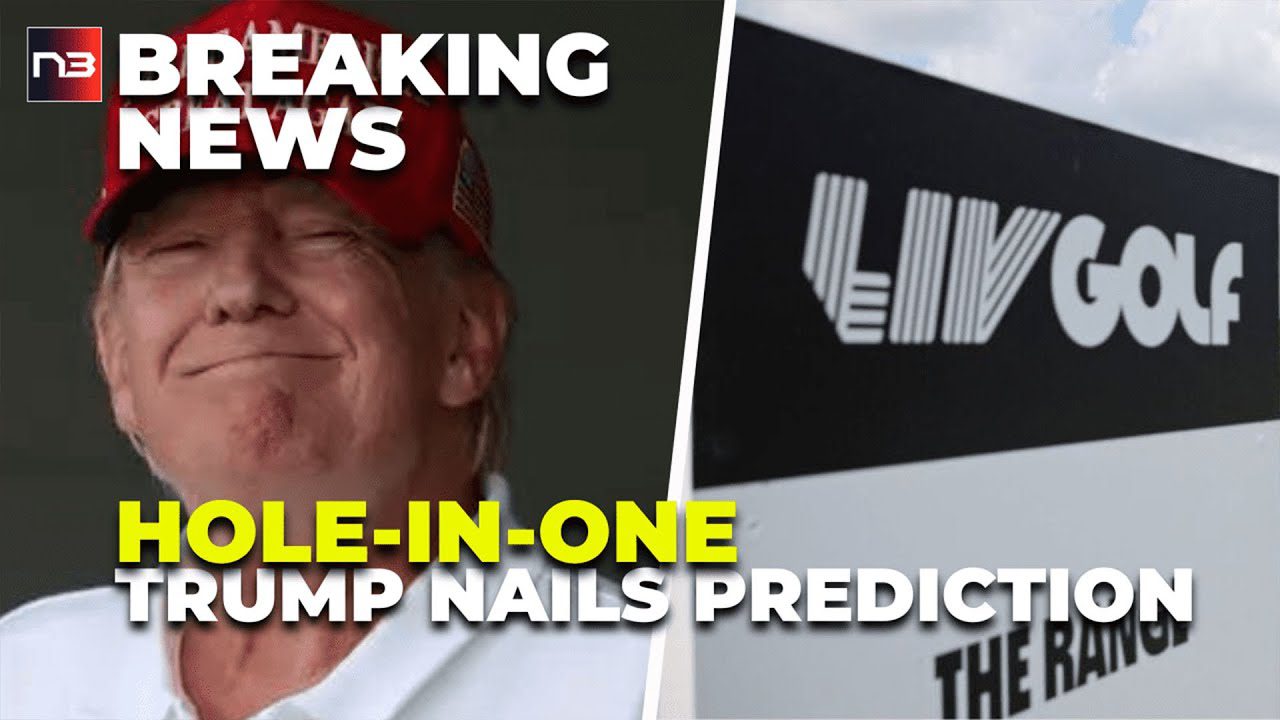 Trump Scores Eagle: Nails PGA-LIV Merger Prediction A Year Early!