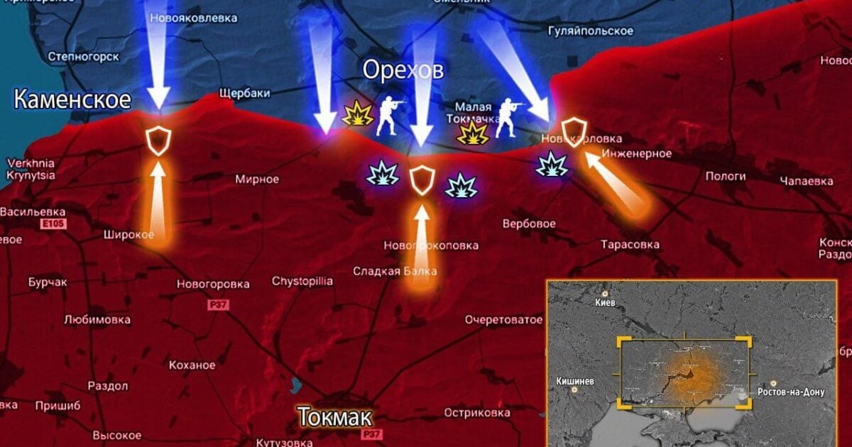 Ukrainian Counterstrike in Motion: Intense Battle in Zaporozhie, Substantial Losses for Kiev, Elite Units Poised to Seize Melitopol and Sever Crimea Connection