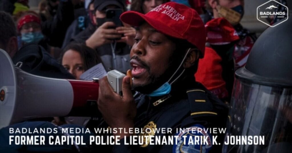 **EXCLUSIVE LIVE VIDEO: Ex-US Capitol Police Lt. Tarik Johnson Exposes the Truth About Jan 6th - Tune in at 7 PM ET**