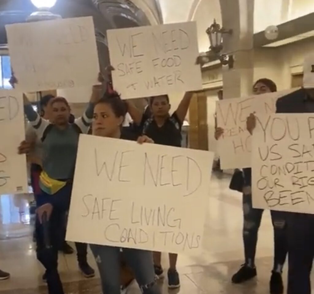 Dissent in Sanctuary: Undocumented Immigrants Protest for Rights Amid Chicago's Rising Living Costs