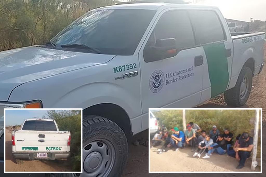 Crafty Smugglers Lure Migrants with Fake U.S. Border Truck: A Bold Deception Unmasked!