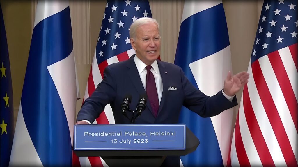 Biden’s Outburst at Finnish Reporter Raises Questions About Diplomacy