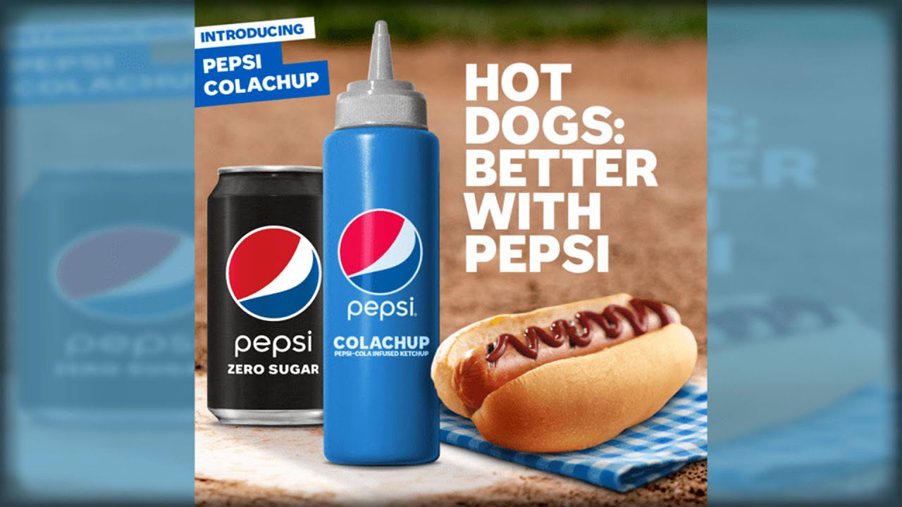 Pepsi's Colachup: A Revolutionary Twist to Classic Ballpark Fare!