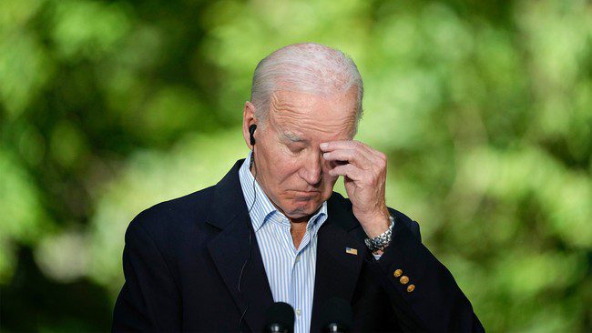 CBS News Slips Up: Tags Joe Biden as 'Former' President Amidst Crisis at Camp David Summit