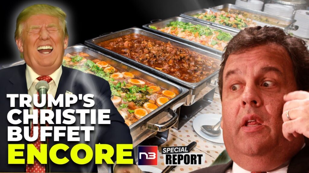 Trump's Buffet Burn At Chris Christie Steals Show