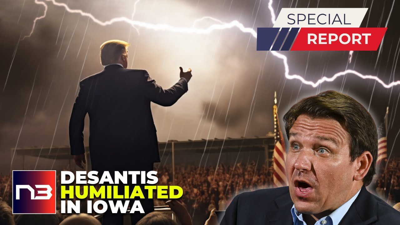 Trump's Iowa Thunder Steals DeSantis's Spotlight