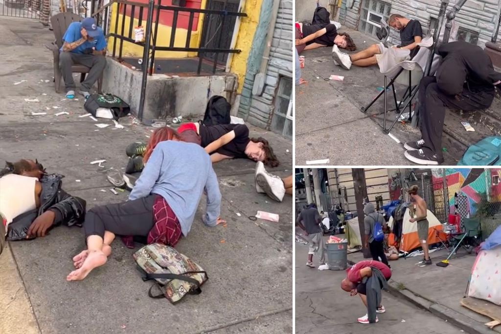 Philly's Zombieland: Dire Glimpses into 'Tranq' Epidemic Paralyzing the City of Brotherly Love