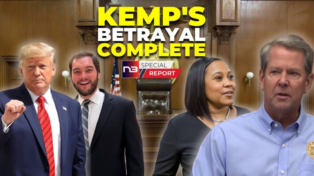 Stunned Nation Watches as Kemp Backstabs Moore Mid-Press Conference