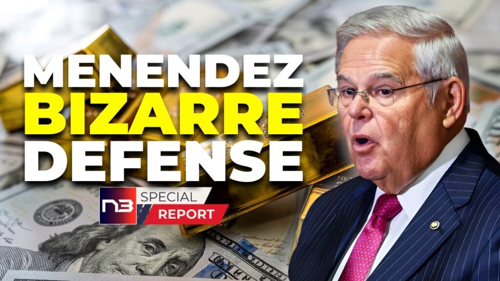 Menendez Cash Cache Explanation Stuns With Bizarre Invocation