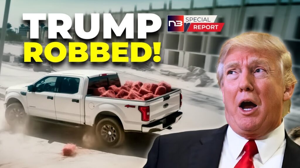 TRUMP ROBBED IN BROAD DAYLIGHT!