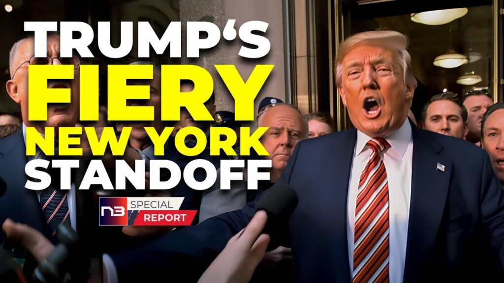 Trump's Fiery Defense Unleashed Outside New York Courtroom