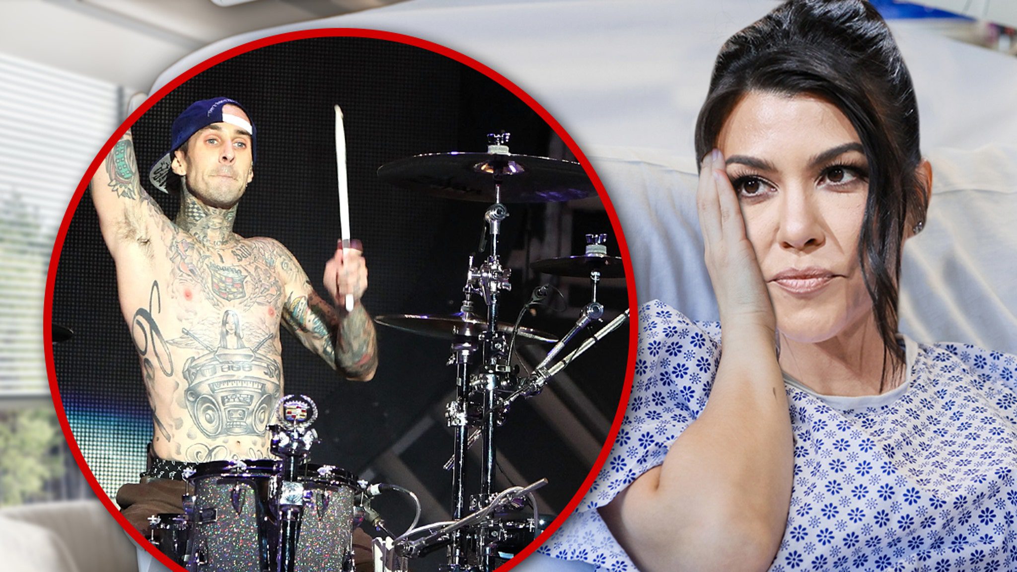 Blink-182's Travis Barker Rocks Delivery Room with Newborn's Heartbeat Drama!