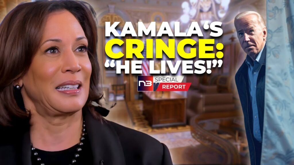 Kamala Cornered on TV: "Biden not Dead!" She Claims