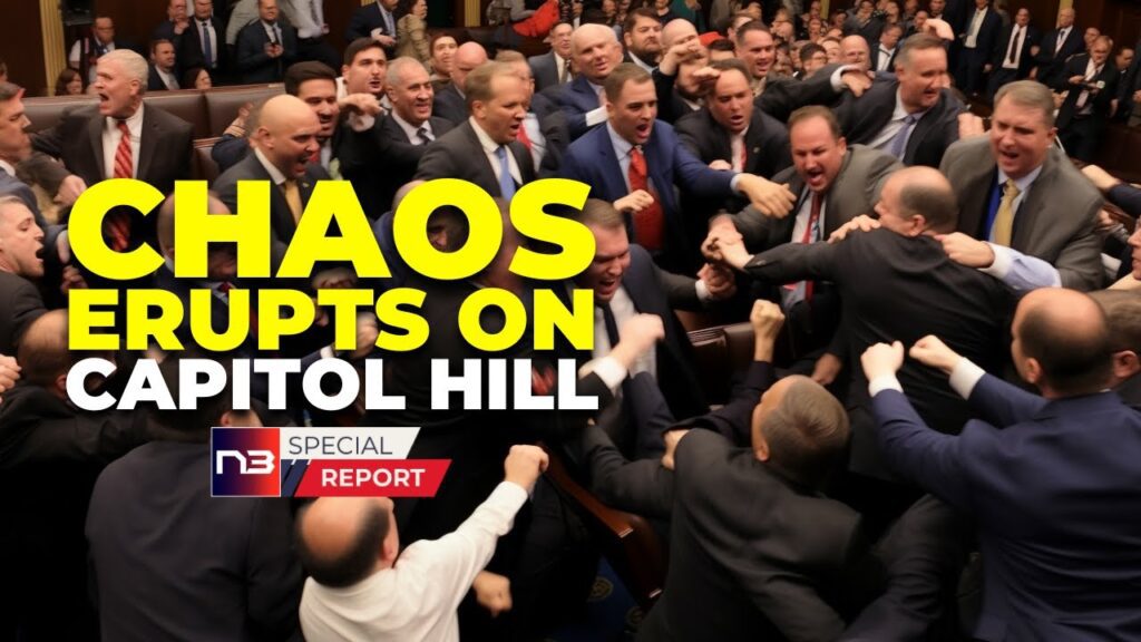 MUST SEE: House Floor Chaos as GOP Leadership Clashes Turn Violent