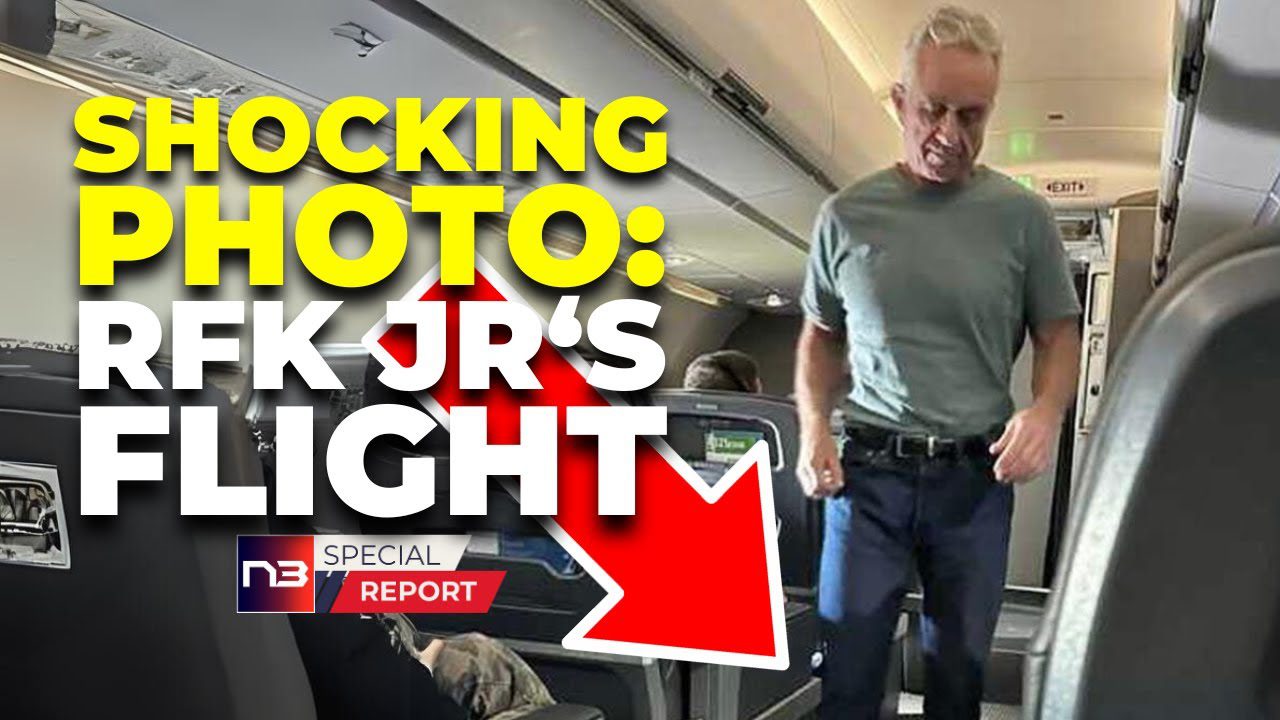 You Won't Believe What RFK Jr Did On a Plane - The Photos are Nuts!
