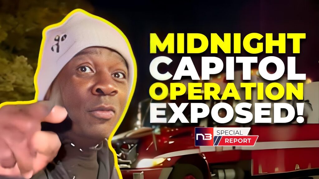 Video Captures Midnight Capitol Police Operation On The Hill - What Do They Know?