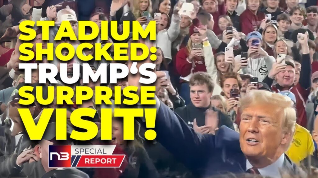 See The Instant Frenzy The Second Trump Shows Up At Football Game That Puts Biden to Shame