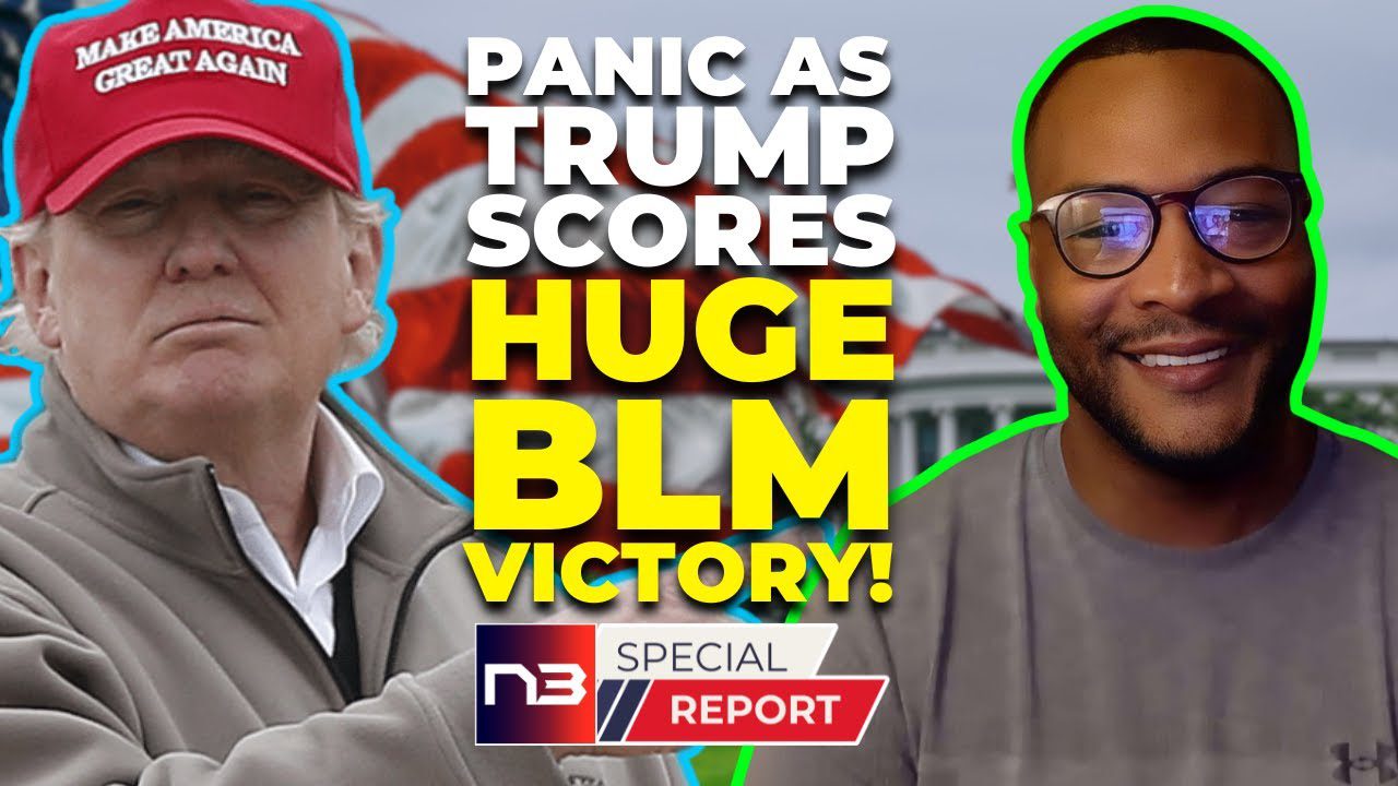 Dems Panic As Trump Scores Game-Changing BLM Leader Backing, Black Voters Fleeing Biden In Droves