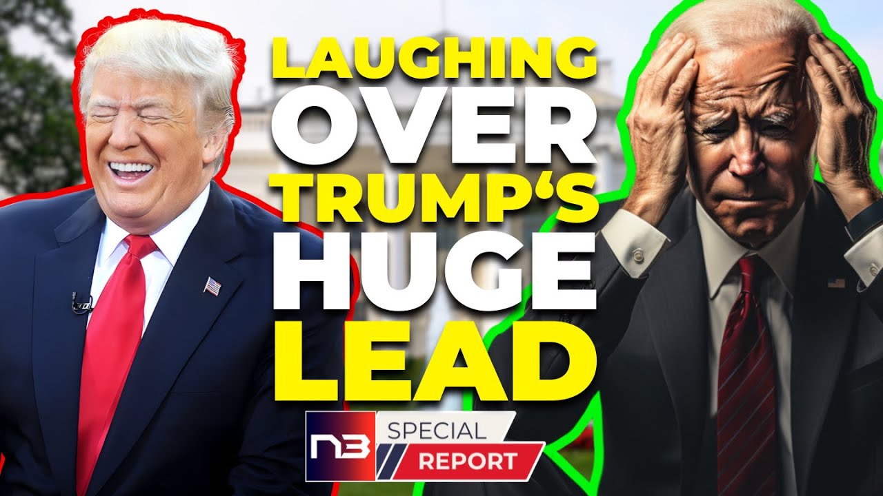 Bursting Into Laughter Seeing Trump Dominate Biden on Economy, Border, Crime in Brutal Poll