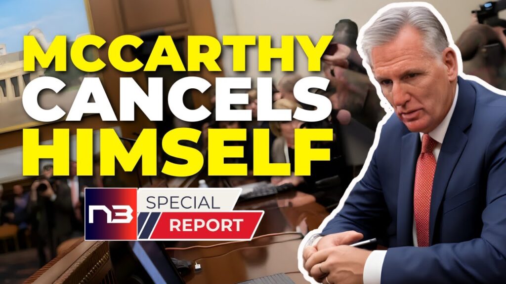 Shameful Career Ends As McCarthy Resigns In Disgrace From Congress