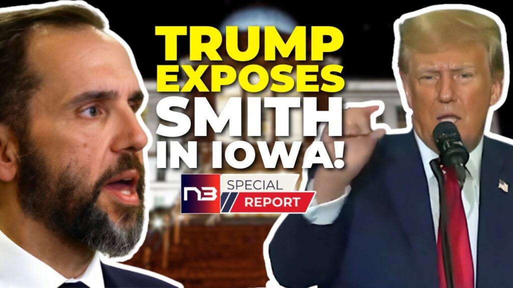 MUST SEE: Trump's Fiery Iowa Rally Targets 'Deranged' Smith