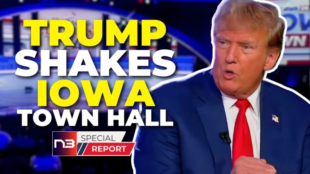 Trump Brings Down The House With Explosive Iowa Town Hall, Rallies Hopeful Crowd With Fiery Resolve
