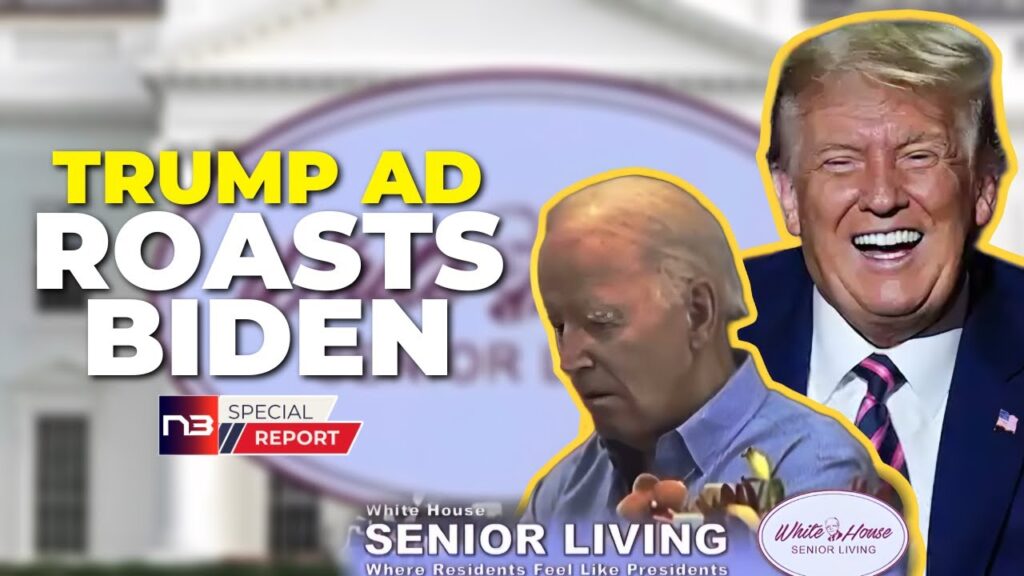Trump Unleashes Scathing Ad Mocking Biden's Age and Fitness