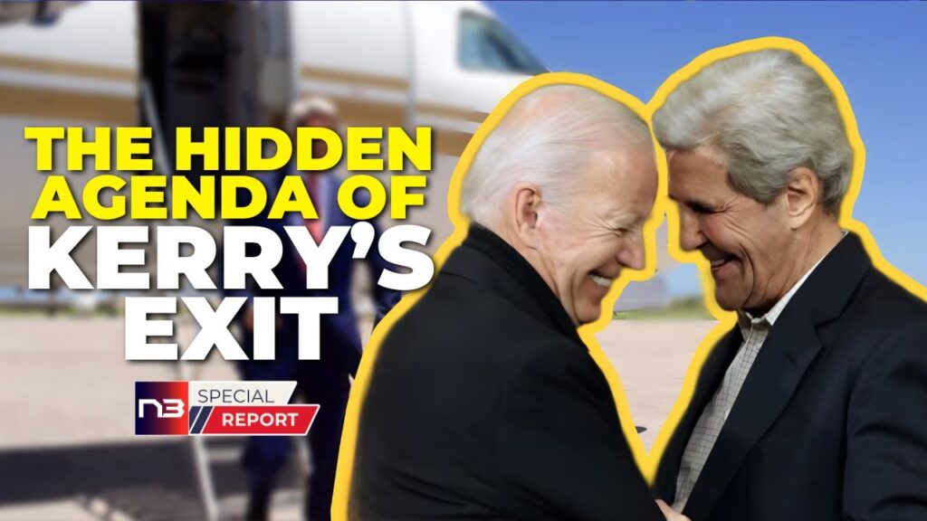 Kerry Resigns! Unveiling the Hidden Agenda Behind His Sudden Exit from Climate Post!