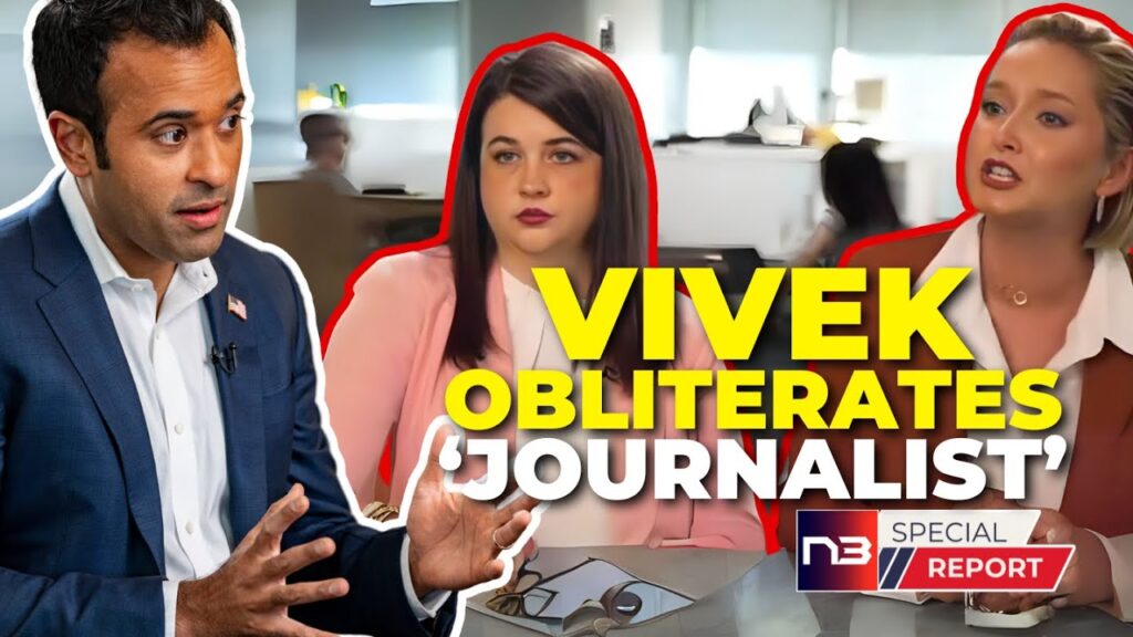 Liberal Reporter Fails Miserably Trying To Corner Vivek On Race Issues, Gets Utterly Destroyed