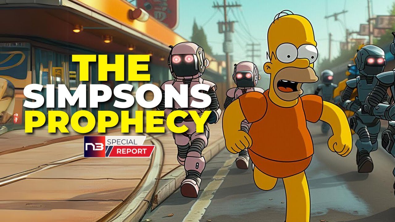 INSANE: Simpsons Predicted Future Is Here With Cyborgs Roaming Our Streets