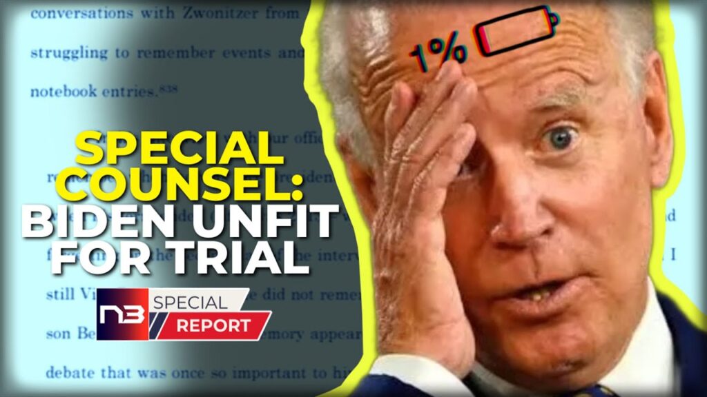 SPECIAL COUNSEL STUNS NATION: Declares Elderly Biden "Too Far Gone" What Happened Next is Even Worse