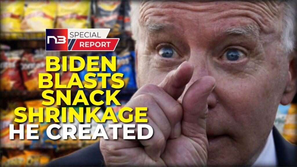 Biden's War On Snacks Exposed, 95 Billion To Ukraine As He Demands Bigger Packaging!
