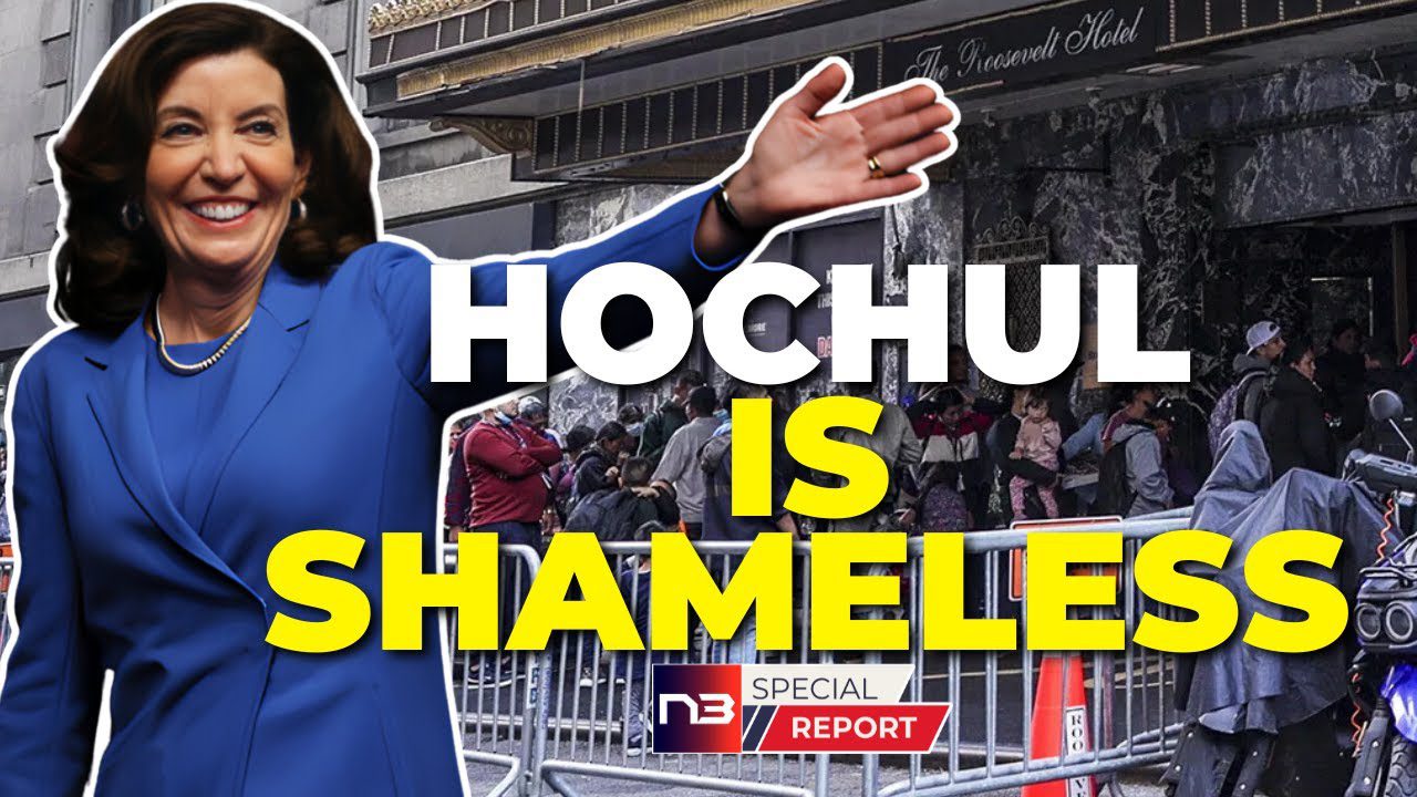 America Besieged: Hochul's Shameless 'Republicans Broke Border' Lie As NYC Overrun With Illegals