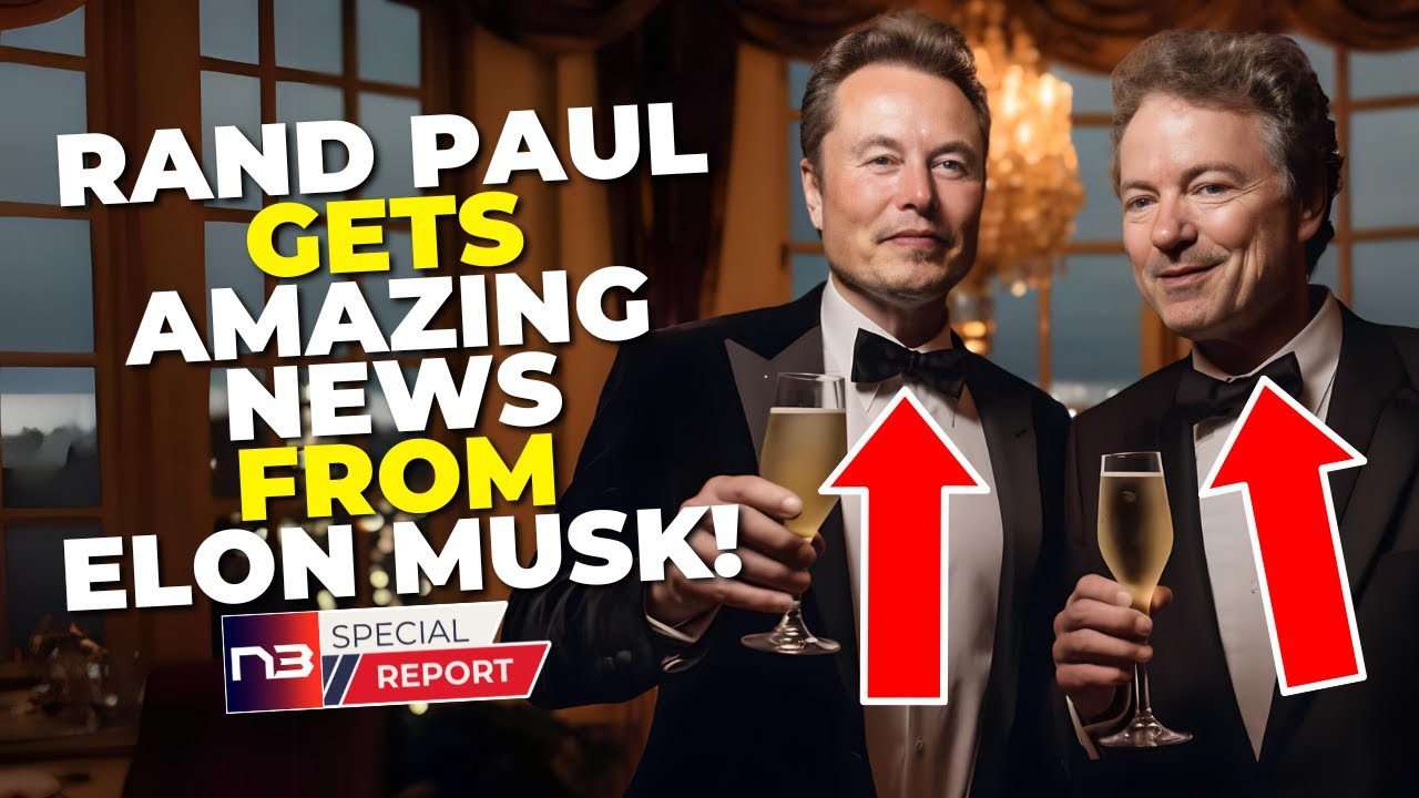 Rand Paul Gets AMAZING NEWS From Elon Musk As Major Shake Up Rocks Senate GOP Leadership Race